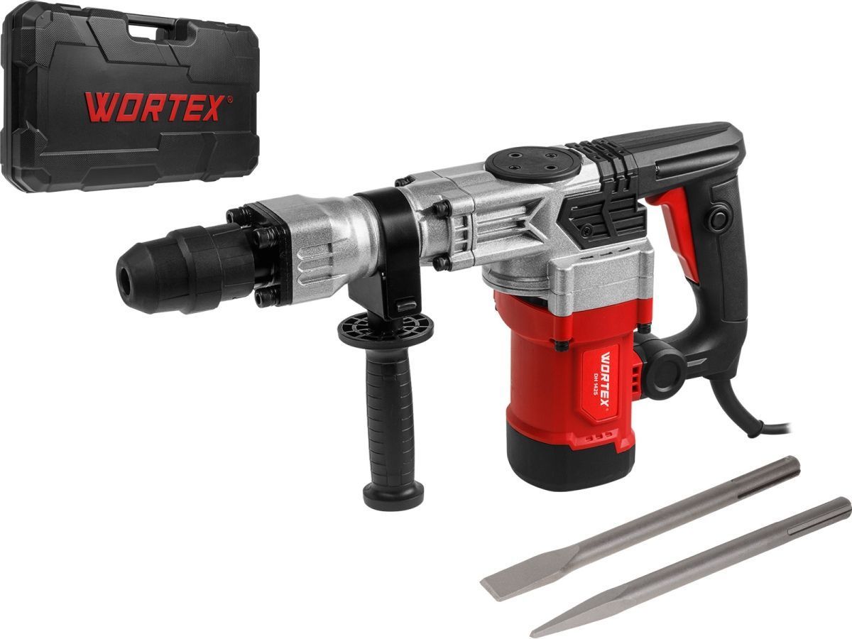 Отбойный молоток DH 1425 в чем. (1400Вт, 25Дж, SDS-max, 3800уд./мин) WORTEX 1333509