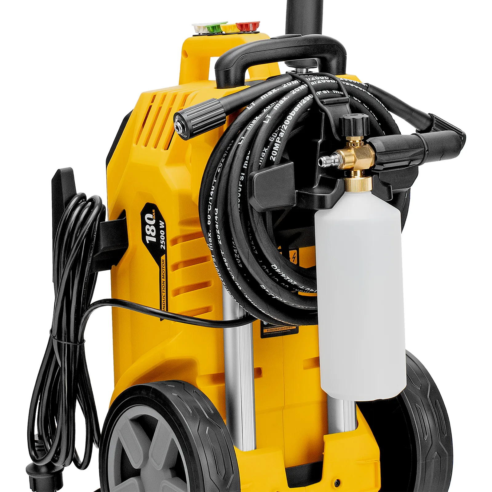 Моечная машина высокого давления K 70 Power, 2500 Вт, 180 бар, 600 л/ч, асинх. двиг. DENZEL 58272