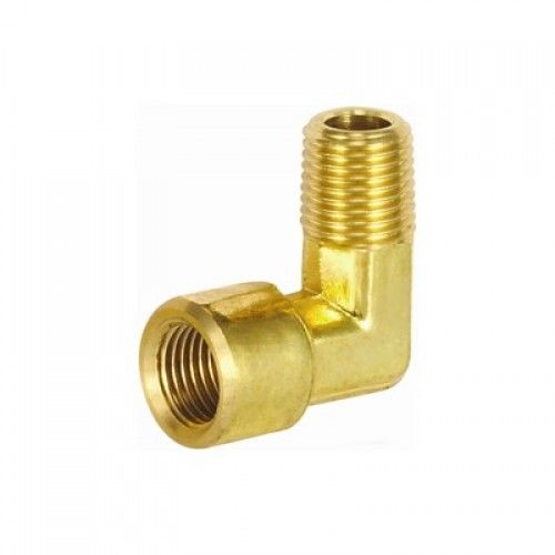 Штуцер пневматический угловой с резьбами F1/2" х M1/2" (латунь) H-D HD-B1271-12