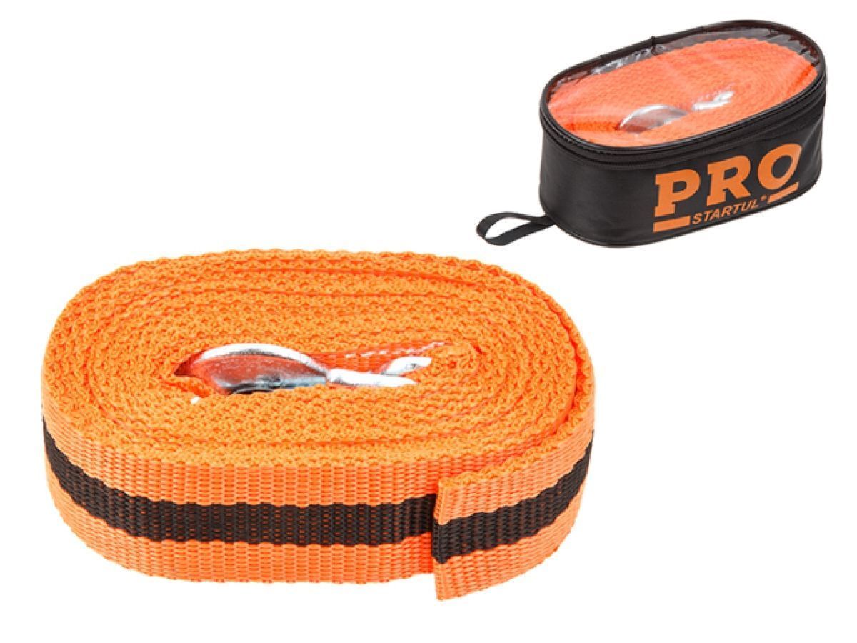 Трос буксировочный с крюками 5т, 4.5м "Pro" (крюк-крюк) STARTUL PRO-9040