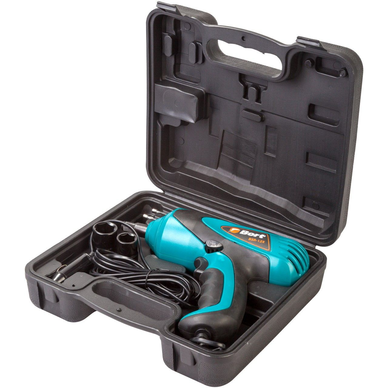 Гайковерт проводной автомобильный 12В, 380Нм, 3400об/мин, Bort BSR-12X