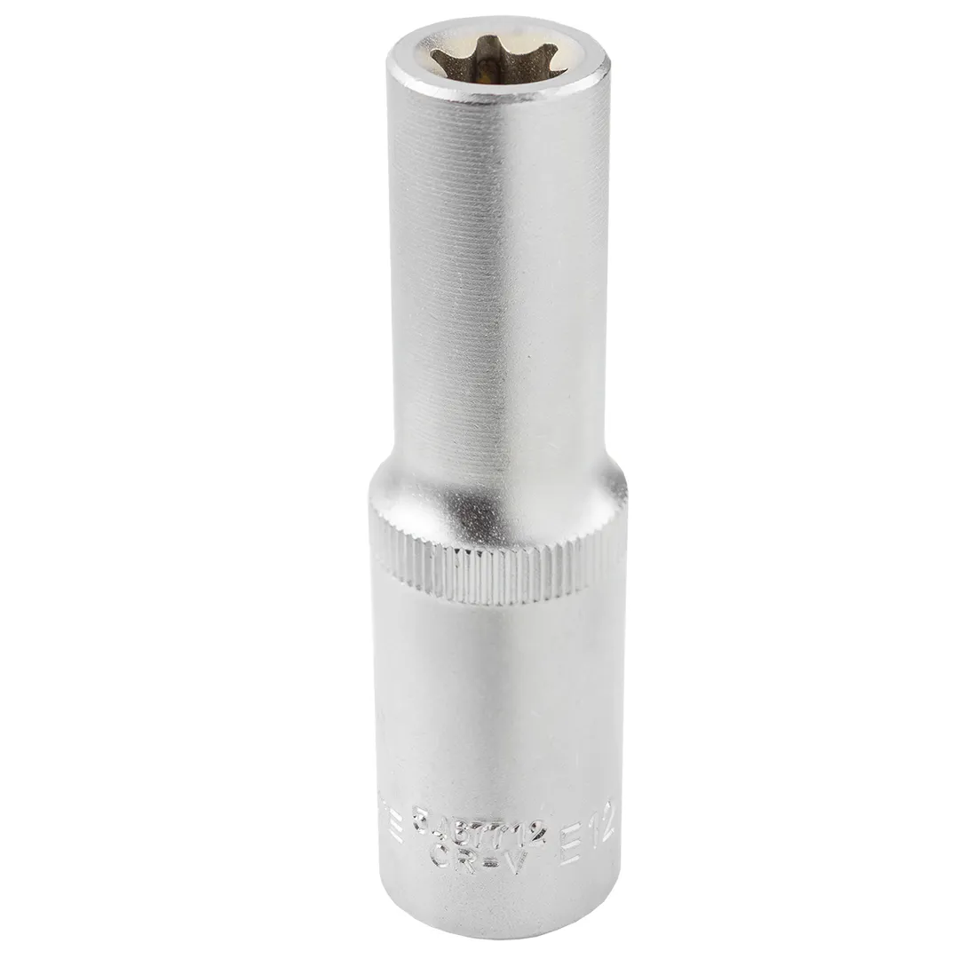 Головка 1/2" Е-профиль глубокая E12 Rock FORCE RF-5467712