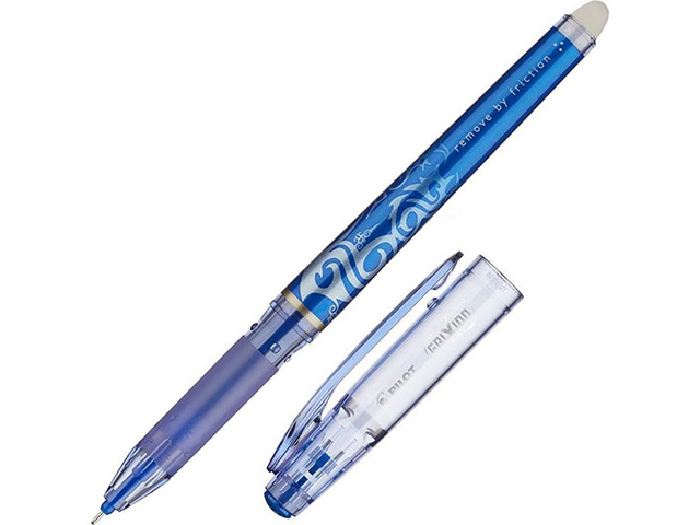 Ручка гелевая FRIXION POINT 0,5 мм синий пиши-стирай,  PILOT BL-FRP5-L