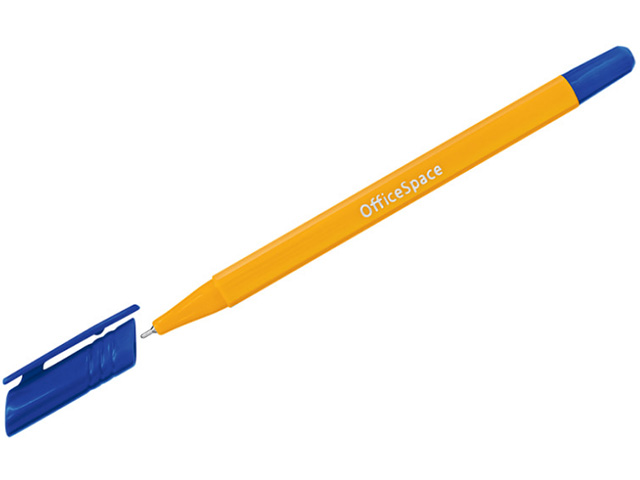 Ручка шариковая xTrio синяя 0.7 мм. на масляной основе  OFFICESPACE OBGP_21495