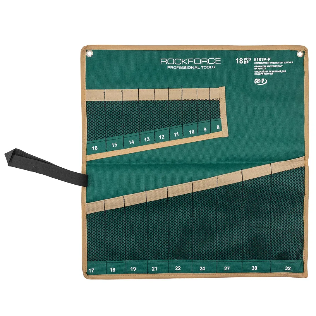 Органайзер тканевый для набора ключей 18пр. RockFORCE RF-5181P-P