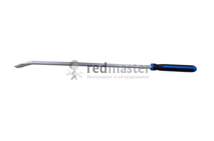 Монтажка изогнутая с прорезиненной рукояткой 910см, 30град Rock FORCE RF-687910A