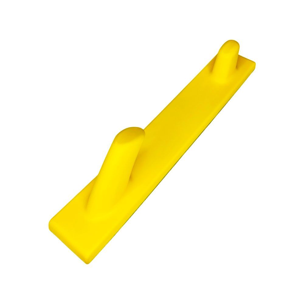 Шлифовальный блок 70х400 мм не регулируемый с липучкой под абразивный материал (мягкий) Гамматест GTK4008