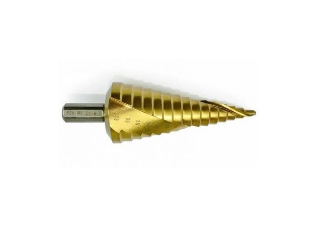 Сверло ступенчатое HSS TiN с спиральным желобком, 4-32.6 mm  MAKITA D-40191