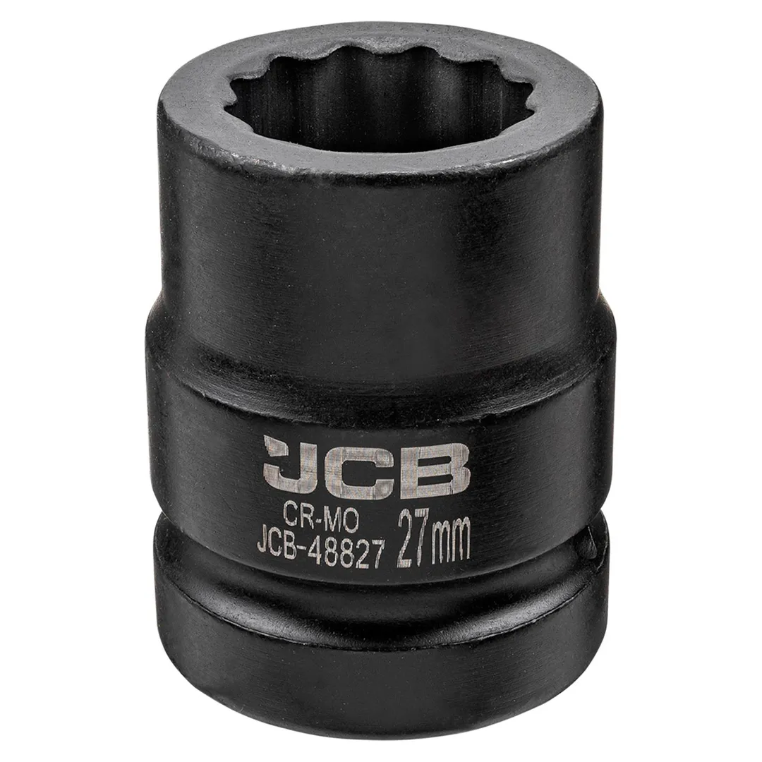 Головка ударная 27мм (12гр.), 1"  JCB JCB-48827