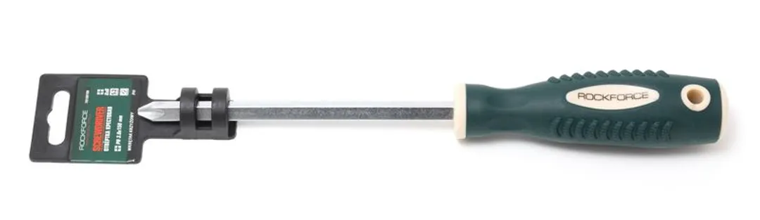 Отвертка крестовая магнитная "Profi" S PH3.0х150мм  Rock FORCE RF-70130150