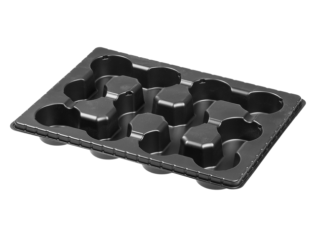 Транспортная кассета (поддон) для горшков 90х90х68 mm (400х300х41 mm) PERFECTO LINEA КТ/9068