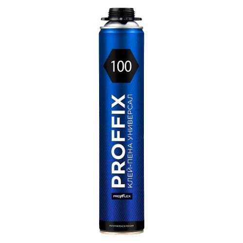 Клей-пена монтажная Универсал PROFFIX 100  PROFFLEX P100