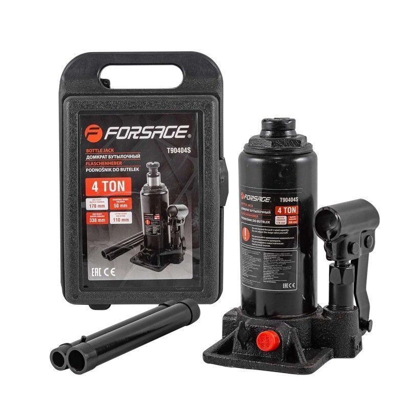Домкрат бутылочный 4т в кейсе Forsage F-T90404S(DS)