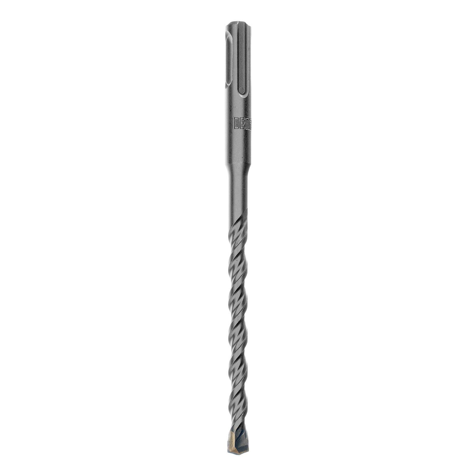 Бур по бетону, двойная спираль, Cobalt W-tip, 8x160 мм, SDS PLUS  DENZEL 705012