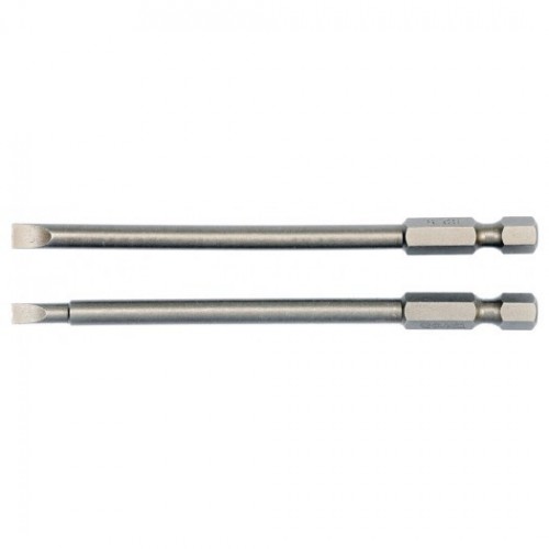 Биты 4.0mm, 5.0mm 1/4"х100mm (2шт) S2 HRC58-62 YATO YT-0484