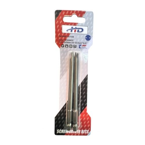Биты "SPANNER" U6+U10х100мм 1/4" S2 (2шт)  H-D HD-0499