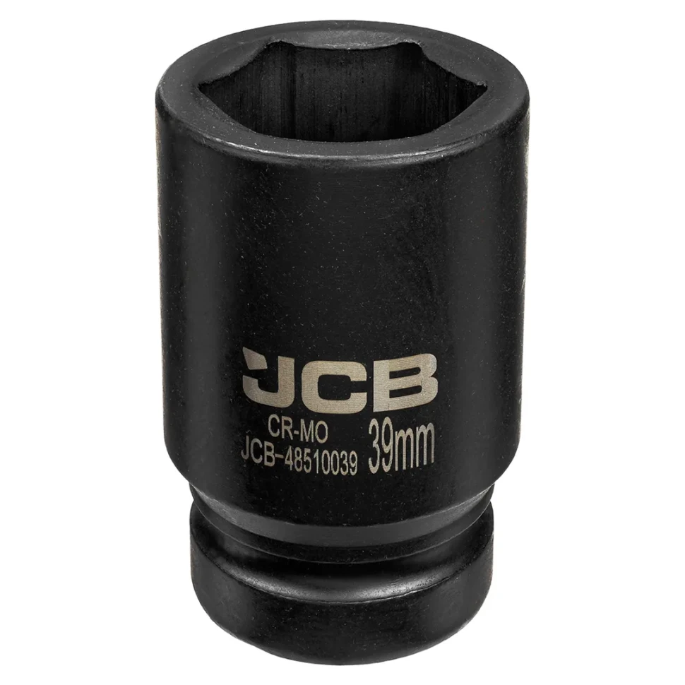 Головка ударная глубокая 1" 6гр 39мм  JCB JCB-48510039