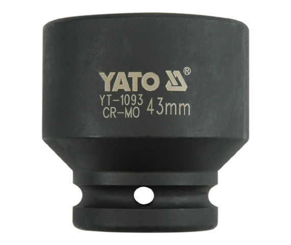 Головка торцевая ударная 3/4" 6гр. 43mm L57mm CrMo  YATO YT-1093