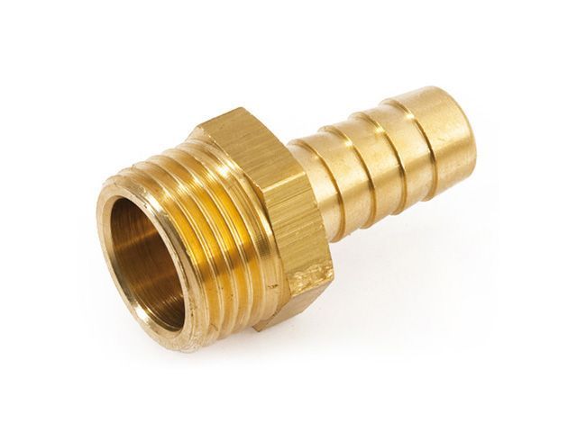 Соединение наружная резьба 1/2" х елочка 16 mm Цветлит ЦРБ0153