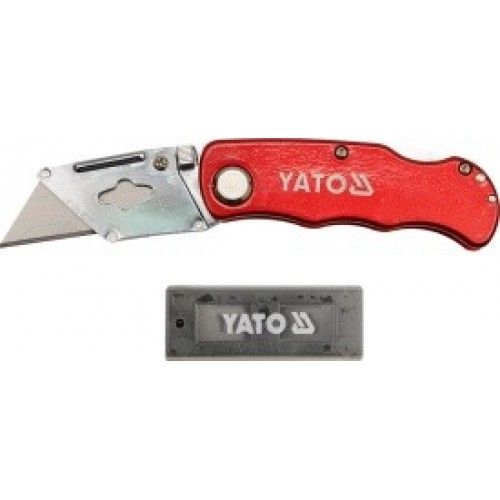 Нож с выдвижным трапециевидным лезвием (6 шт.) SK5  YATO YT-7532