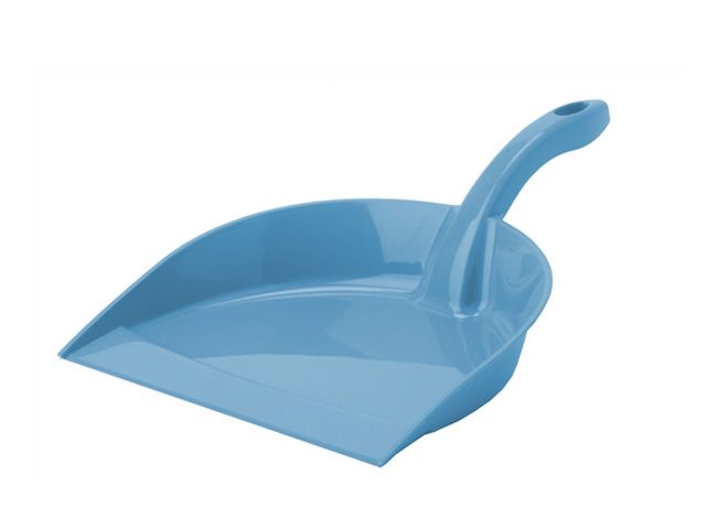Совок пластмассовый  ИДЕАЛ (серо-голубой)  IDEA М5190