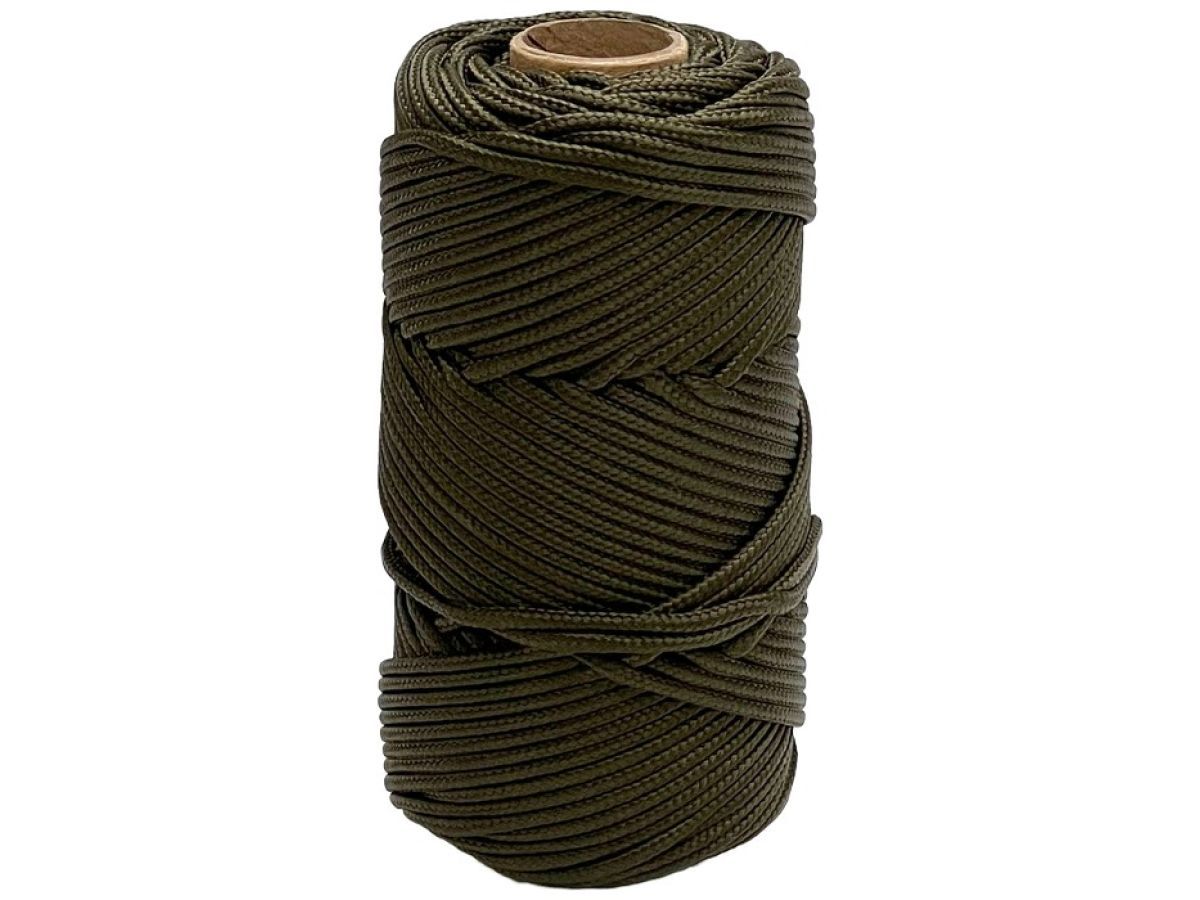 Паракорд с сердечником (3 нити) d2мм хаки 50м TRUENERGY 12772