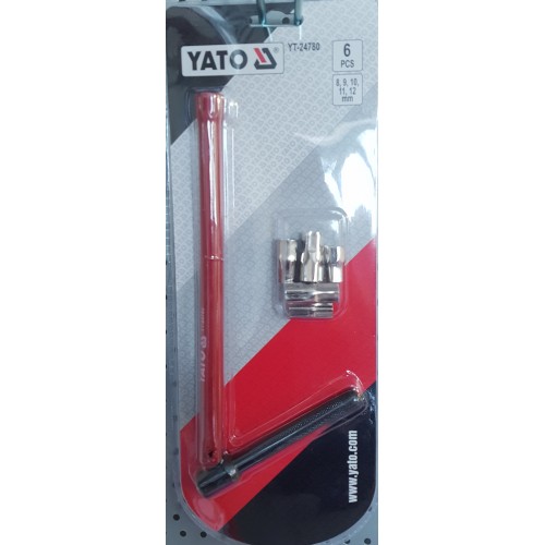 Ключ гаечный для фитингов 8, 9, 10, 11, 12мм  YATO YT-24780