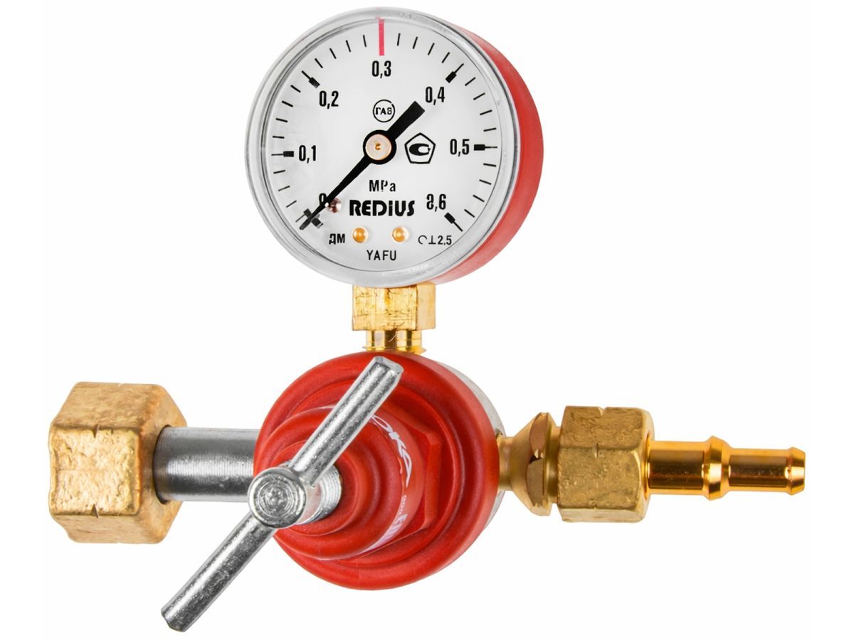 Редуктор пропановый БПО-5-3 ДОКА в коробке РЕДИУС DK.1121.14868