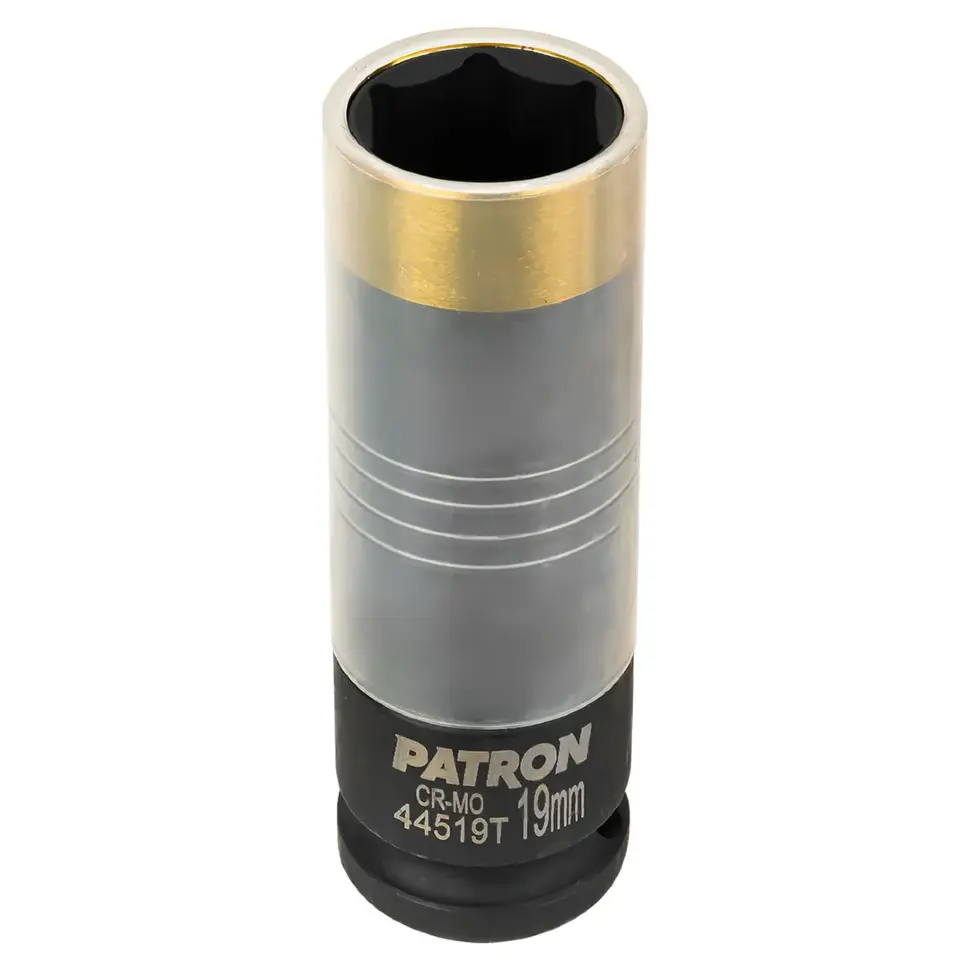 Головка ударная глубокая тонкостенная 1/2", 19мм PATRON Patron P-44519T