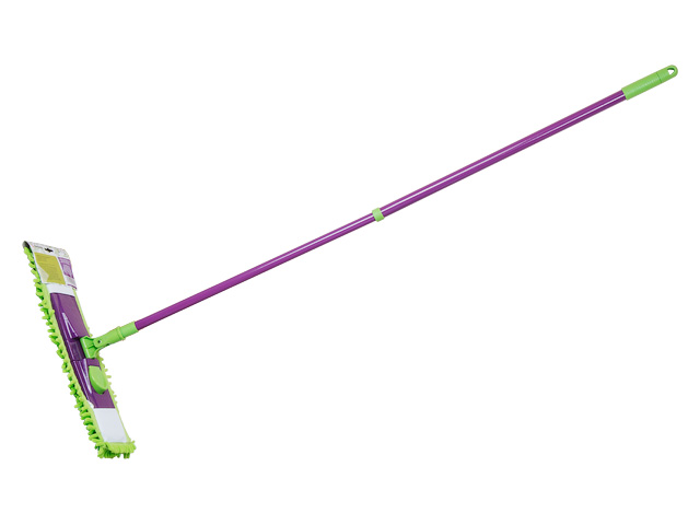 Швабра для пола с насадкой из шенилла, Concept, с телескопической рукояткой 67-120 см  ...PERFECTO LINEA 43-001060
