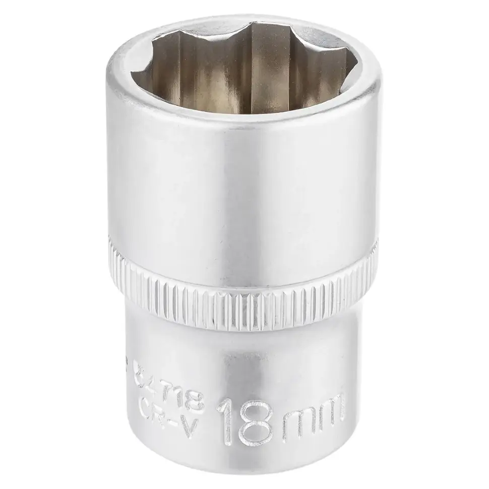 Головка 18мм (сорв.гр), 1/2"  Forsage F-54718