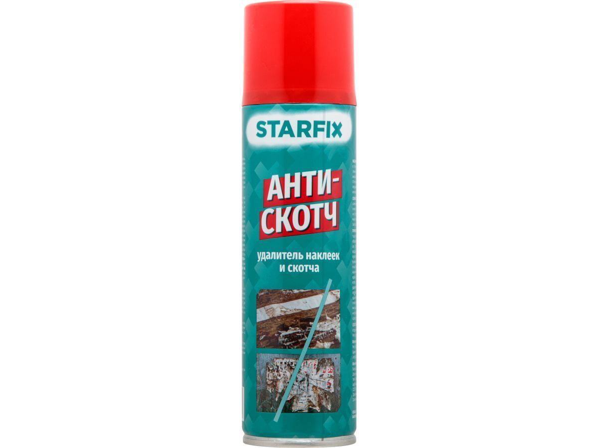 Удалитель наклеек и скотча Антискотч (аэрозоль) 335 мл STARFIX SM-29420-1