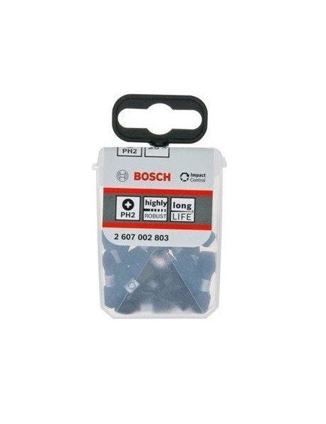 Бита Impact PH2 25 мм (25 шт) BOSCH 2.607.002.803