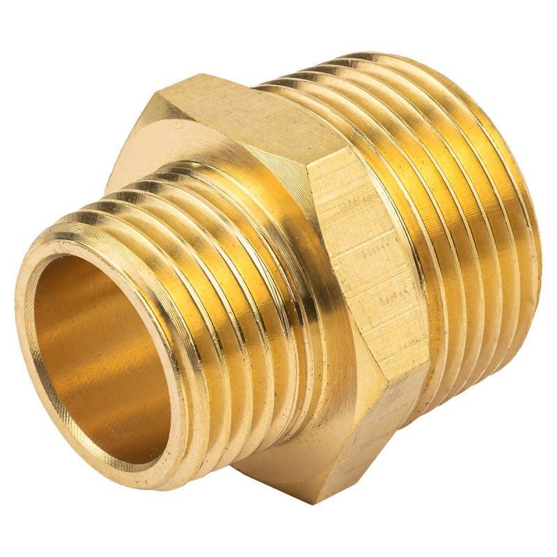 Соединитель резьбовой наружная резьба 3/4"x1/2" Partner MM12/08