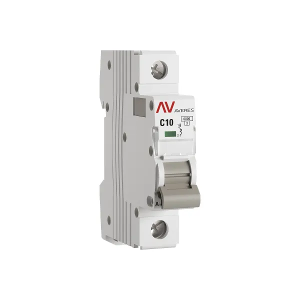 AV-6 1P 10A (C) 6kA AVERES EKF mcb6-1-10C-av
