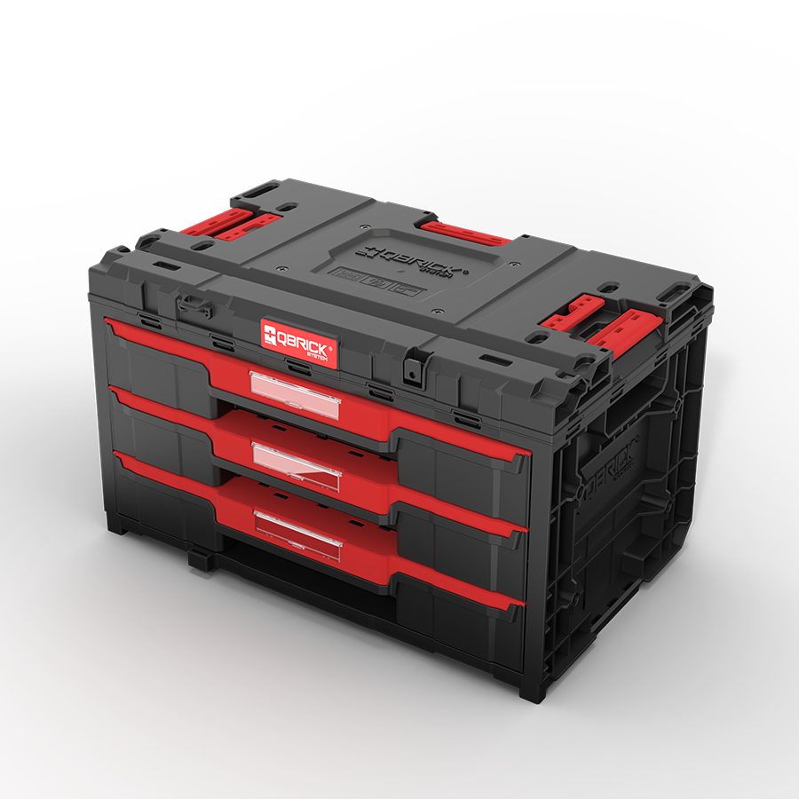 Ящик для инструментов System ONE Drawer 3 Toolbox 2.0 QBRICK SKRQONED3CZAPG001