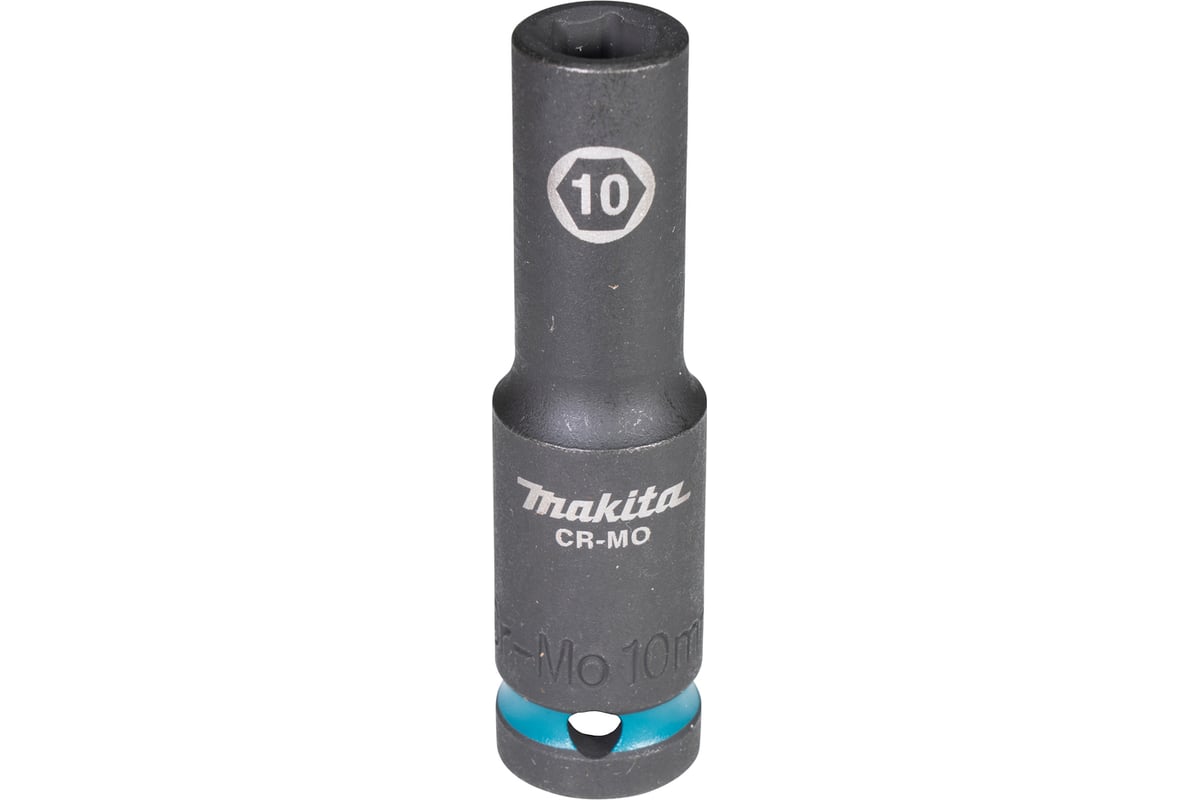 Головка ударная 1/2" 10 мм Impact Black (удлиненная),  MAKITA E-16411
