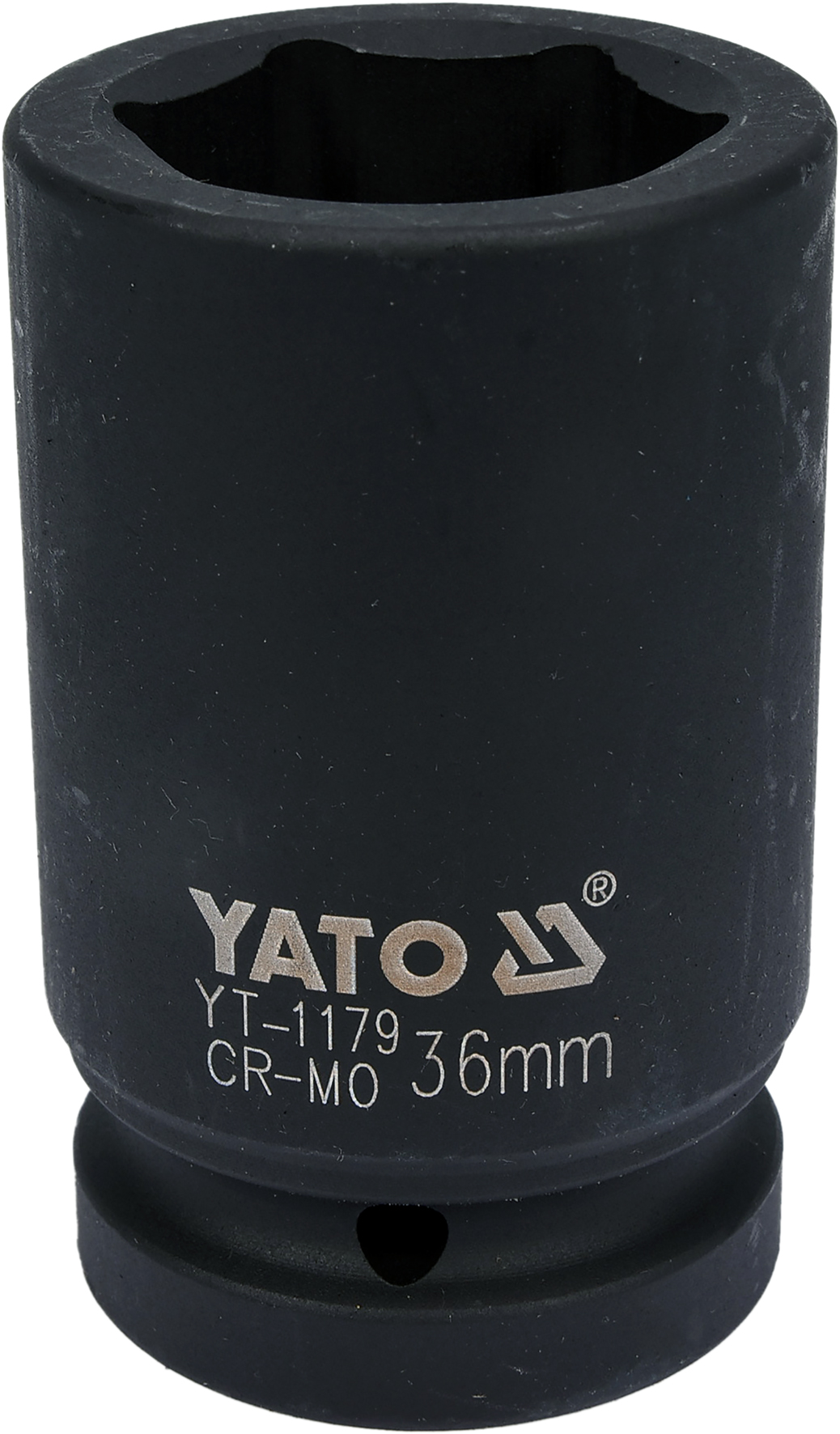 Головка торцевая ударная 1" 6гр. 36mm L90mm CrMo  YATO YT-1179