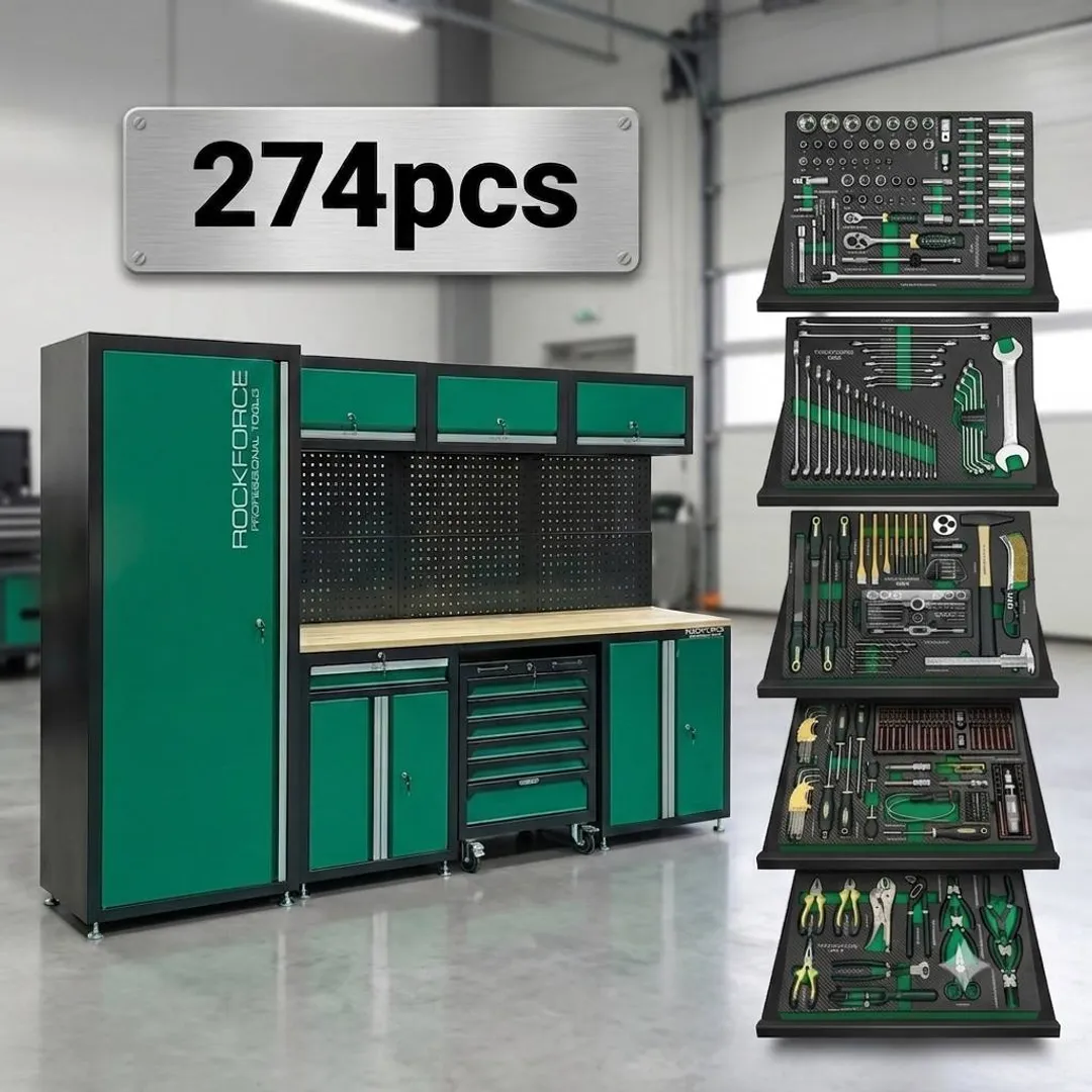 Комплект мебели с набором инструментов 274пр RockFORCE RF-01Y0324[из 2-ух частей]