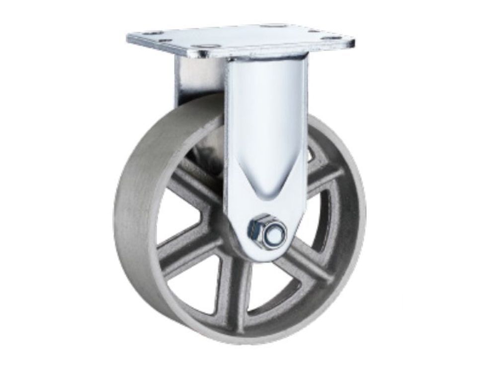 Колесо большегрузное неповоротное FCS 46 100 мм чугунное (N), шт TOR 1048776