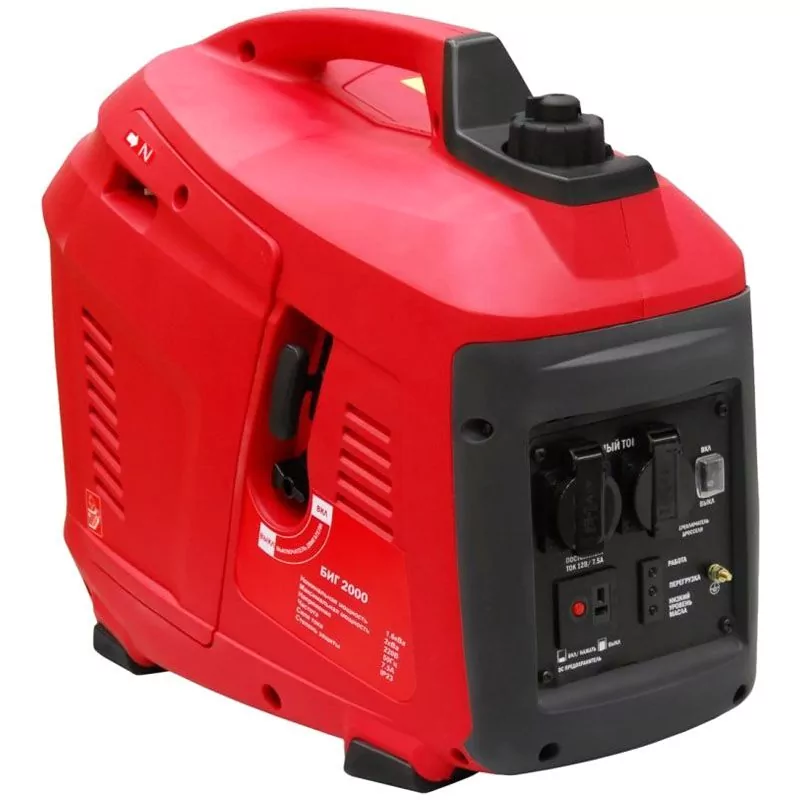 Генератор инверторный БИГ 2000Р (2x220В/2.0 кВт)  ELITECH 185752
