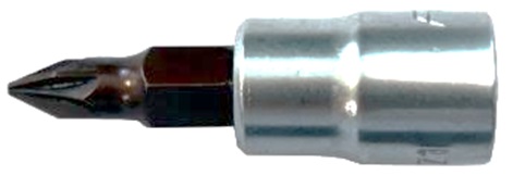 Головка бита крестообразная PZ.2, 1/4" Forsage F-322322 Premium
