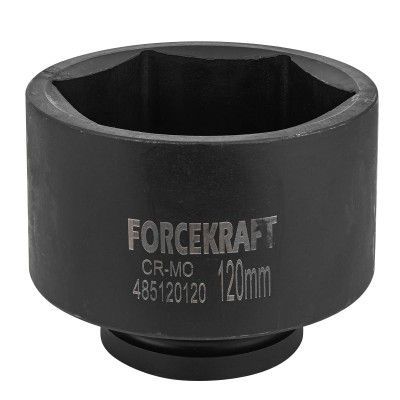 Головка ударная глубокая 1", 120мм (6гр.)  FORCEKRAFT FK-485120120