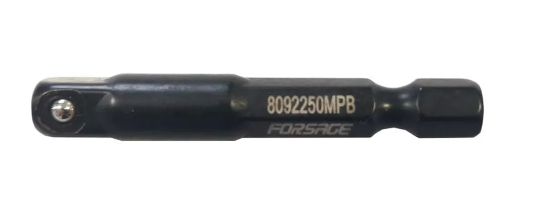 Адаптер переходник для шуруповерта 1/4"(F) X 1/4"(HEX) Forsage F-8092250MPB