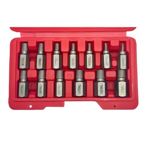 Экстракторы для шпилек 1/8"-1/2", набор 13пр., 42CrMo H-D HD-05891