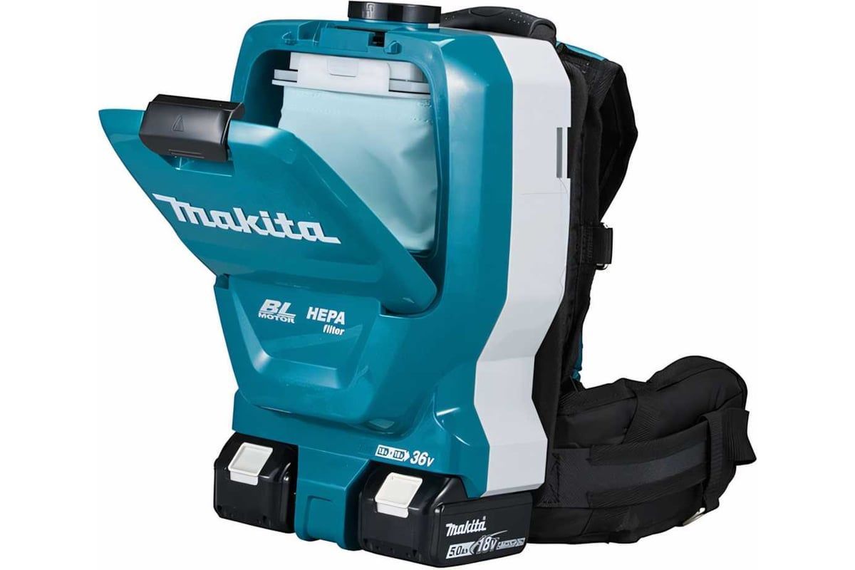 Аккум. пылесос LXT DVC 261 ZX11 в кор.+ АКЦИЯ 2шт АКБ BL 1860 со скидкой 50% (DVC261ZX11+632F69-8 2 шт.) MAKITA DVC261ZX11A2