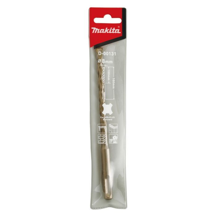 SDS -plus бур Standart 8х160 мм,  MAKITA D-00131