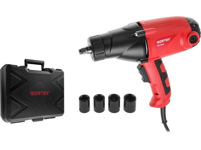 Гайковерт электрический WR 4510, 450Нм, 1/2", 1010Вт, 3800уд/мин, 2200об/мин, WORTEX 1325582