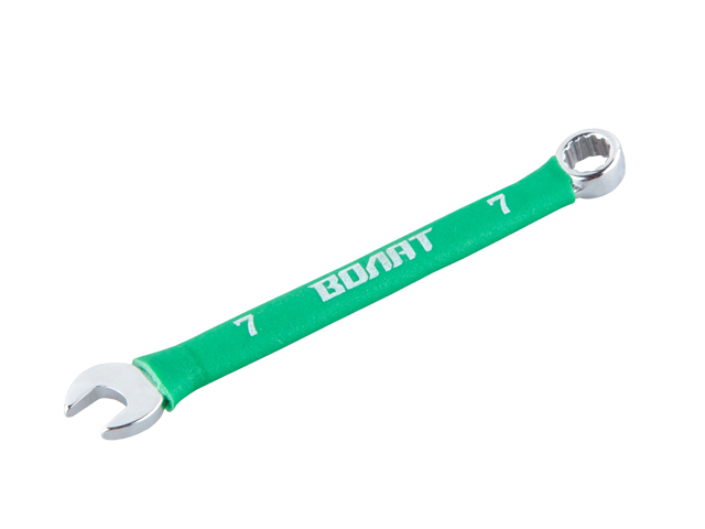 Ключ комбинированный 7 мм. в прорезиненной оплетке  ВОЛАТ 16060-07