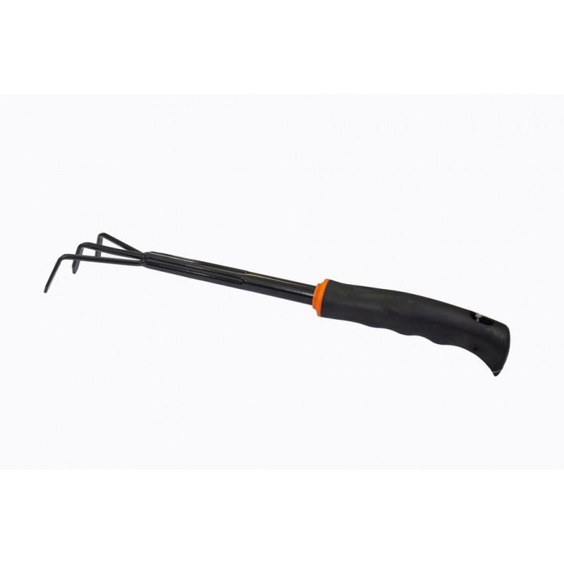 Рыхлитель для почвы с пластиковой рукояткой (3-зуб.,L-360mm) WMC TOOLS WMC-TG2103024-B